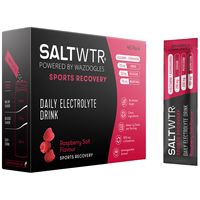 SaltWTR Raspberry Salt - Sugar-free Electrolytes - Sports Recovery Hydration - 40 Pack